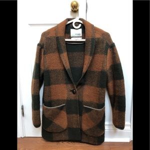 Wilfred Free plaid coat